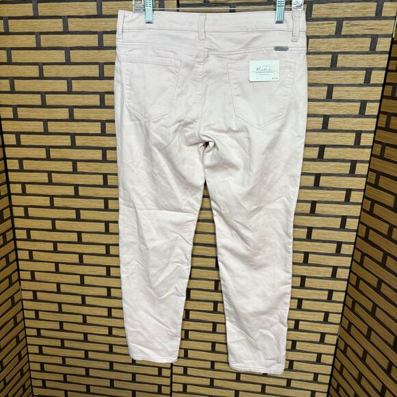 KanCan Pale Pink Moto Style Skinny Leg Jeans‎ Size 9/28 - Picture 2 of 8